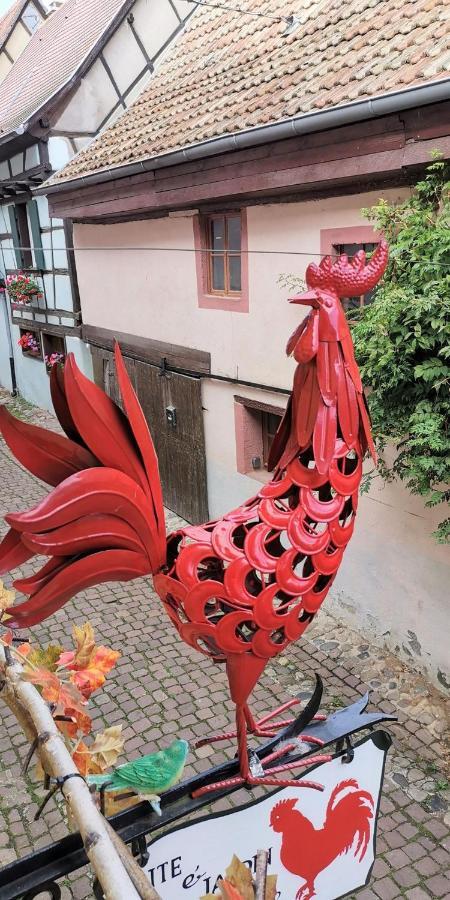 Gite Le Coq Rouge Eguisheim Exterior photo